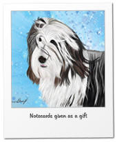 Notecards given as a gift