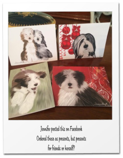 Jennifer posted this on Facebook Ordered these as presents, but presents for friends or herself?