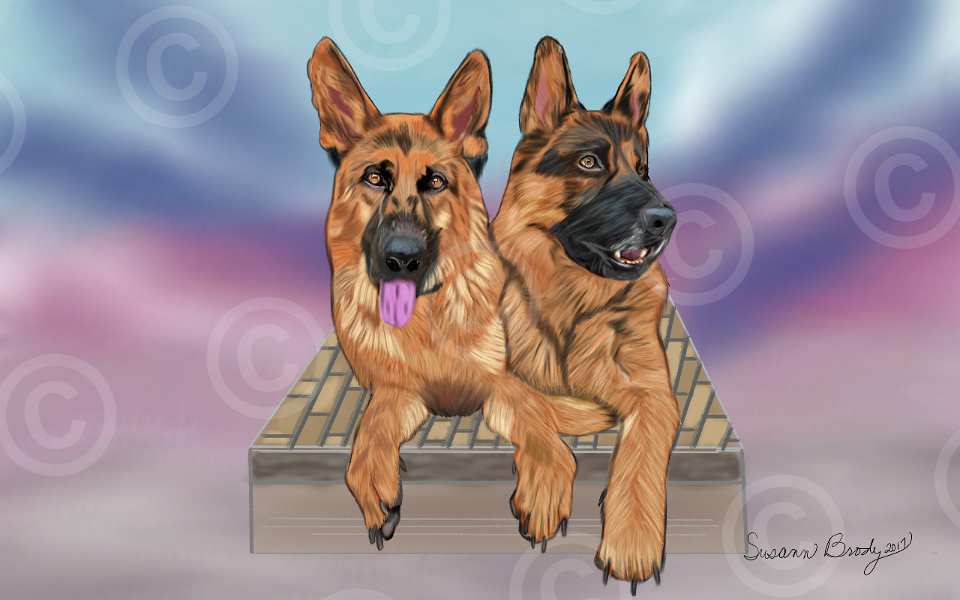 No. 21 German Shepherds