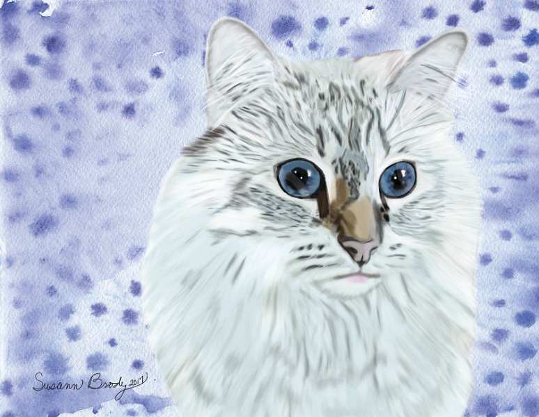 2 Luna-purple splash